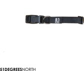 51 Degrees North - Wanderful - Collar - Nylon - Flat - Black - 16-24cmx12mm