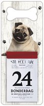 Scheurkalender 2024 Hond: Mopshond