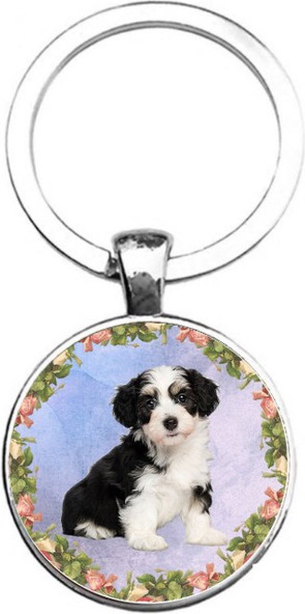 Sleutelhanger Glas - Hond