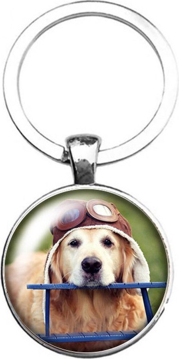 Sleutelhanger Glas - Hond