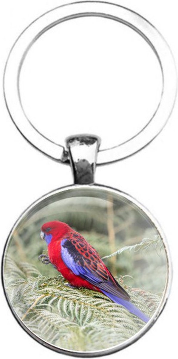 Sleutelhanger Glas - Vogel