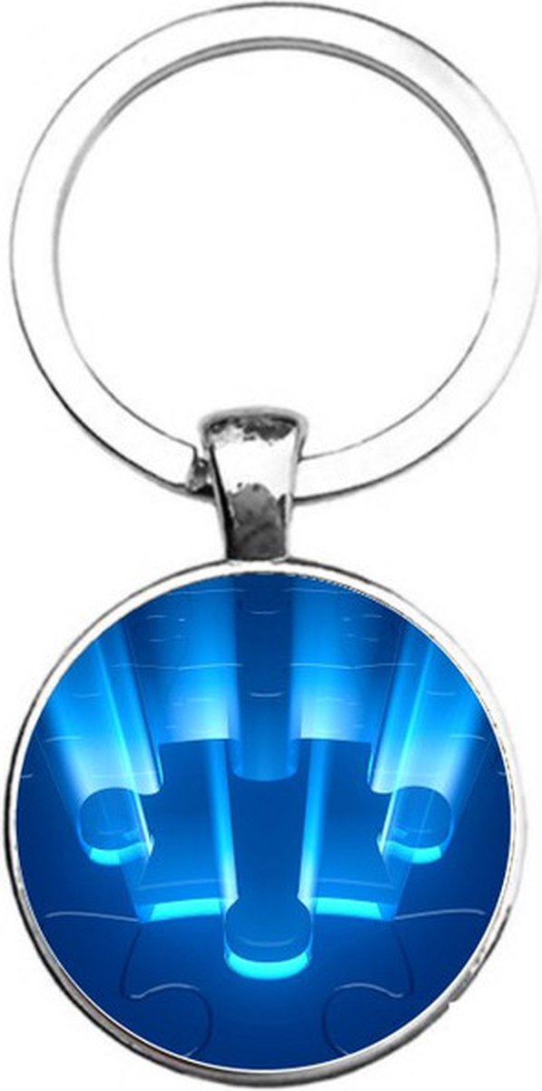 Sleutelhanger Glas - Puzzelstukje