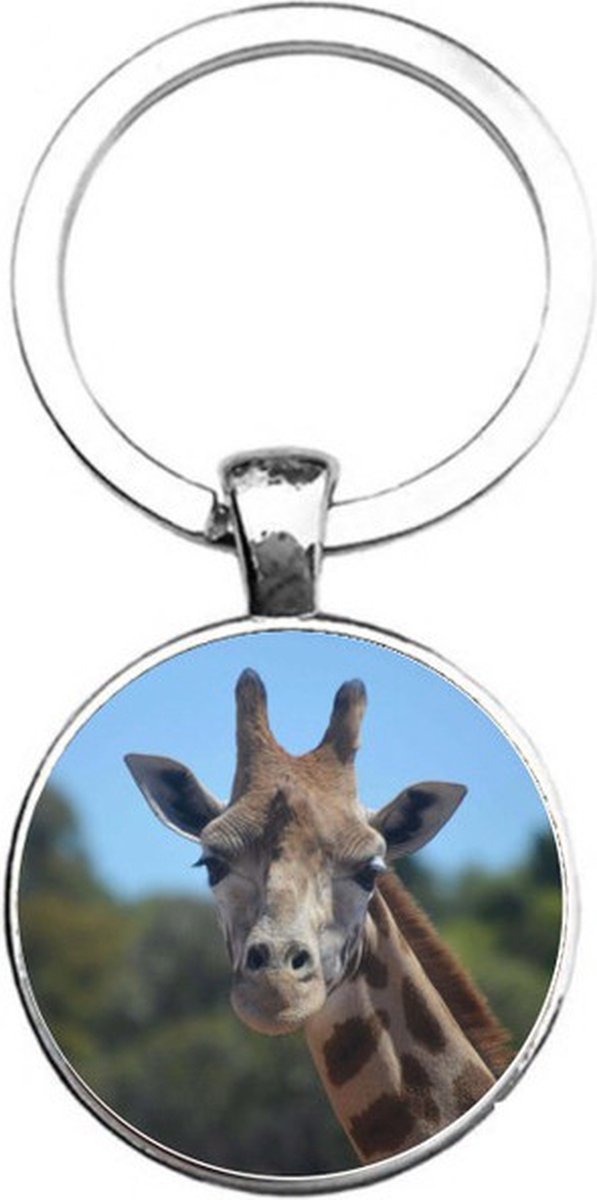Sleutelhanger Glas - Giraffe