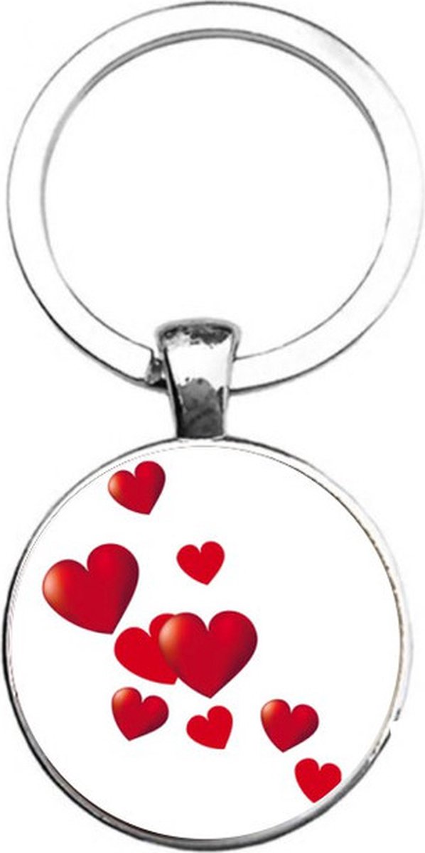 Sleutelhanger Glas - Liefde