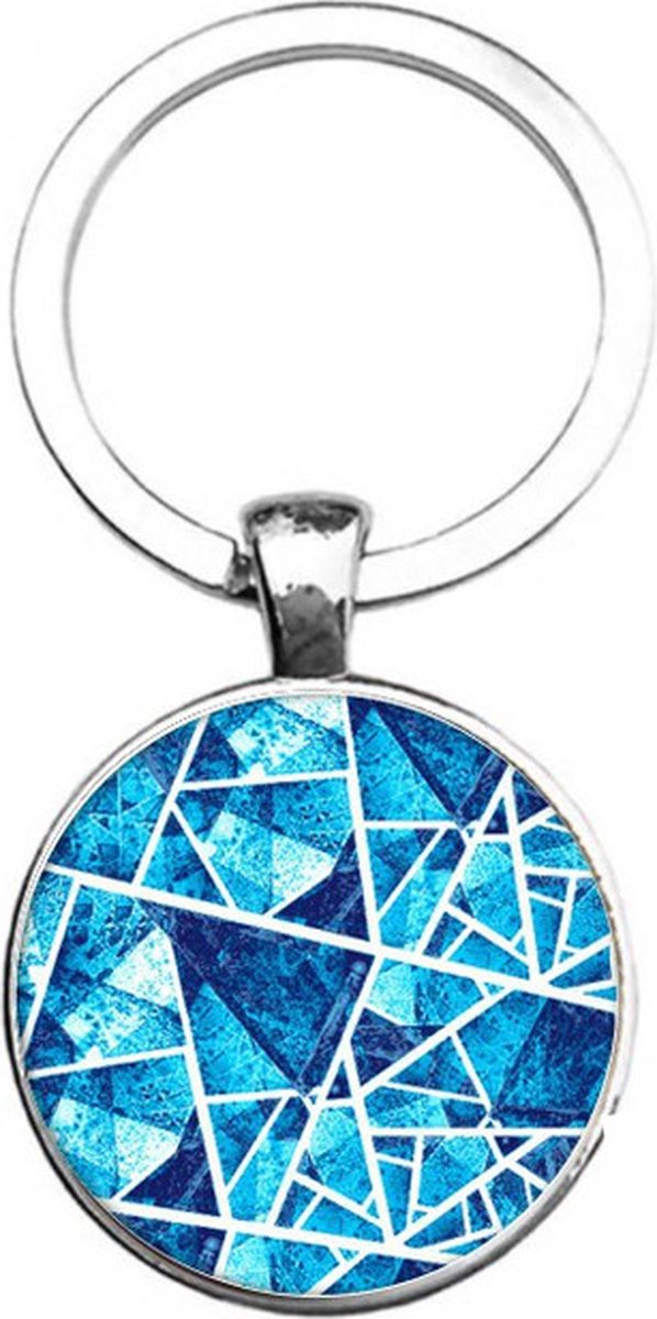 Sleutelhanger Glas - Glas Mozaik