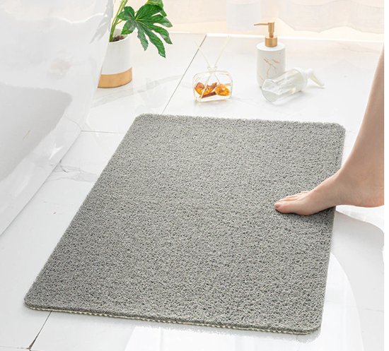 Grote douchemat, antislip, schimmelwerend, comfortabele zachte badmat met afvoergat, wasbaar en sneldrogend, voetmassage (kaki, 80 x 120 cm Grote douchemat, antislip, schimmelwerend, comfortabele zachte badmat met afvoergat, wasbaar en sneldrogend, voetmassage (kaki, 80 x 120 cm