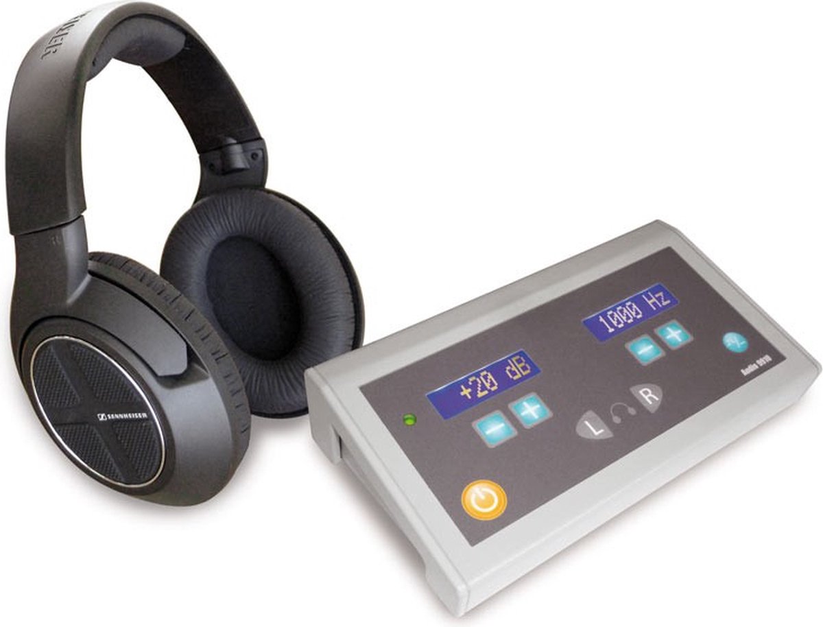 Audiometer Screening 9910 Netvoeding Standaard Sennheiser Koptelefoon