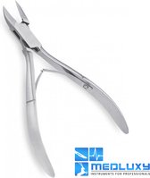 MEDLUXY® - Nageltang - Hollebek - 12 cm - 15 mm (nagelknipper , ingegroeide nagel , nagelschaar, gebogen holle bek)