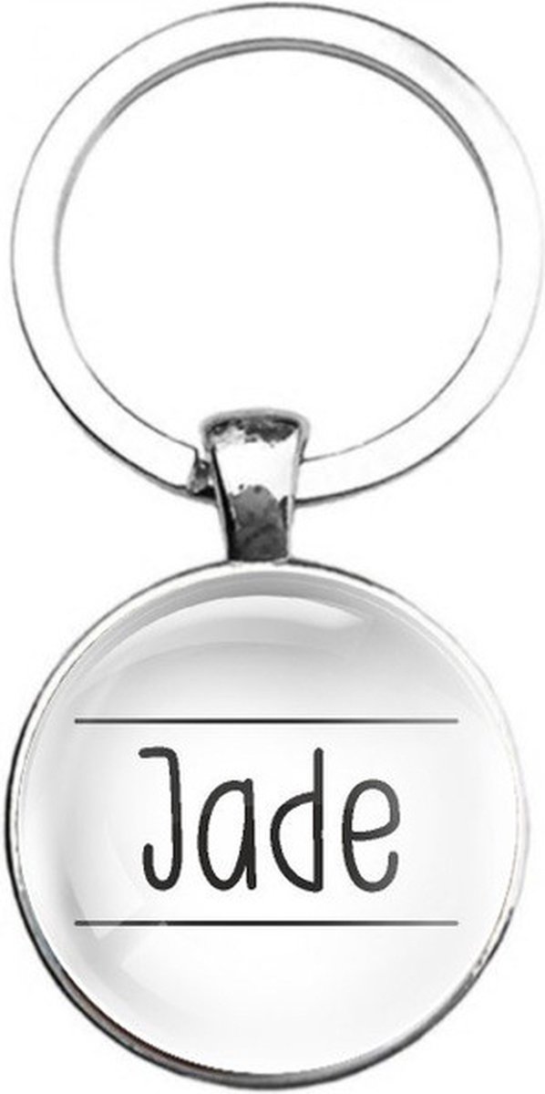 Sleutelhanger Glas - Jade