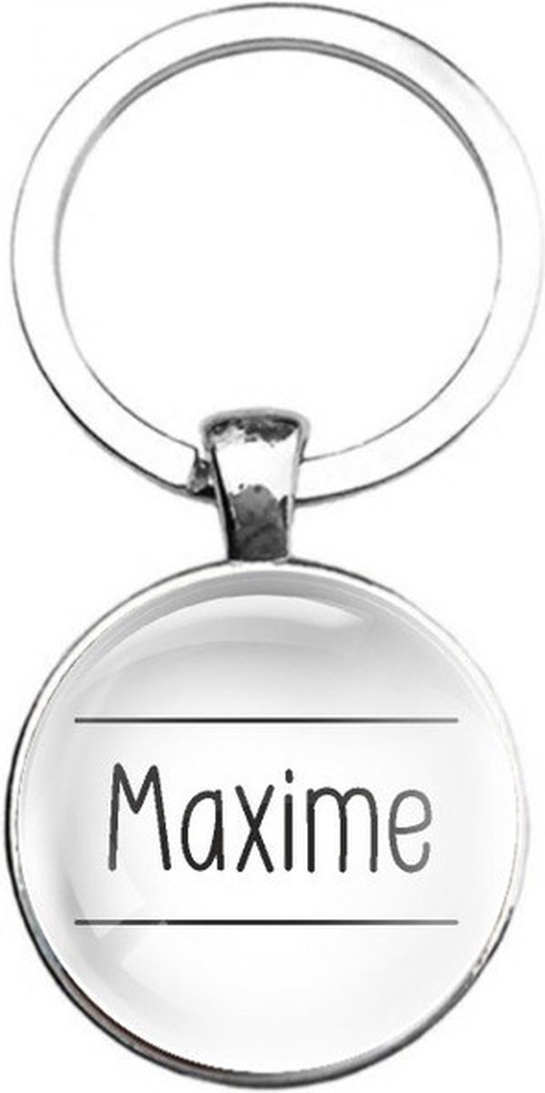 Sleutelhanger Glas - Maxime