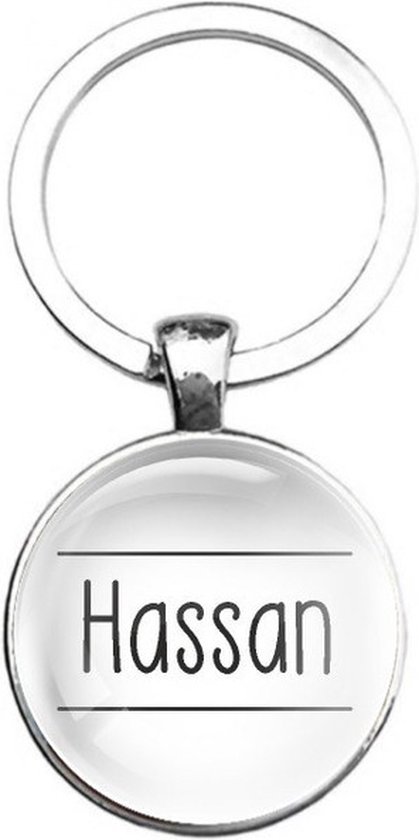 Sleutelhanger Glas - Hassan