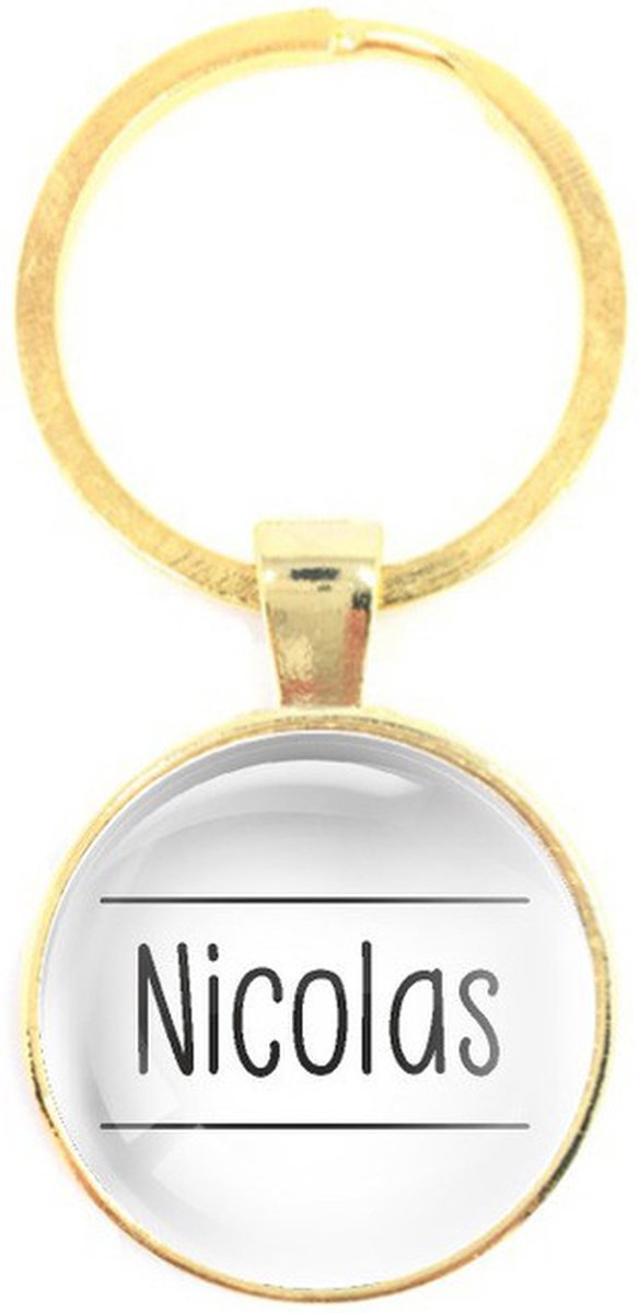 Sleutelhanger Glas - Nicolas