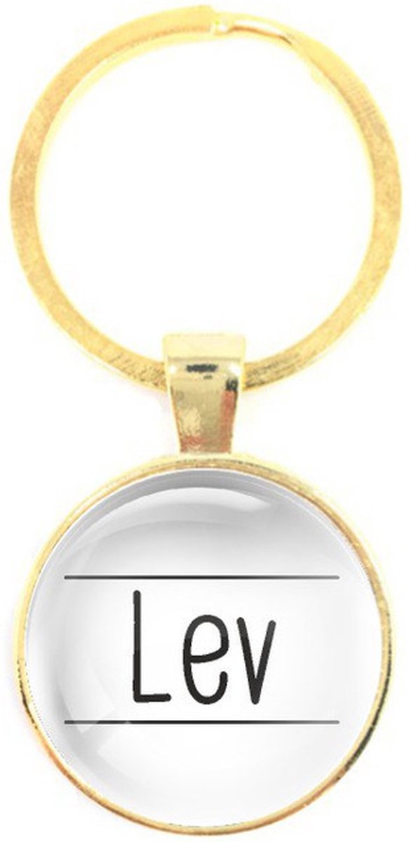Sleutelhanger Glas - Lev