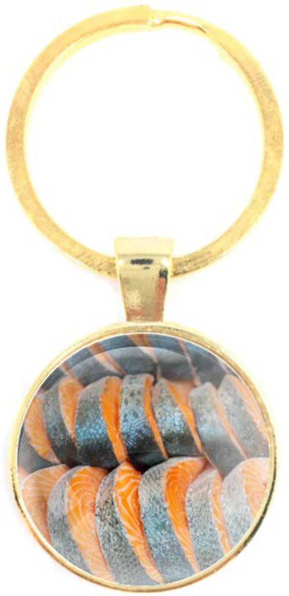 Sleutelhanger Glas - Sushi