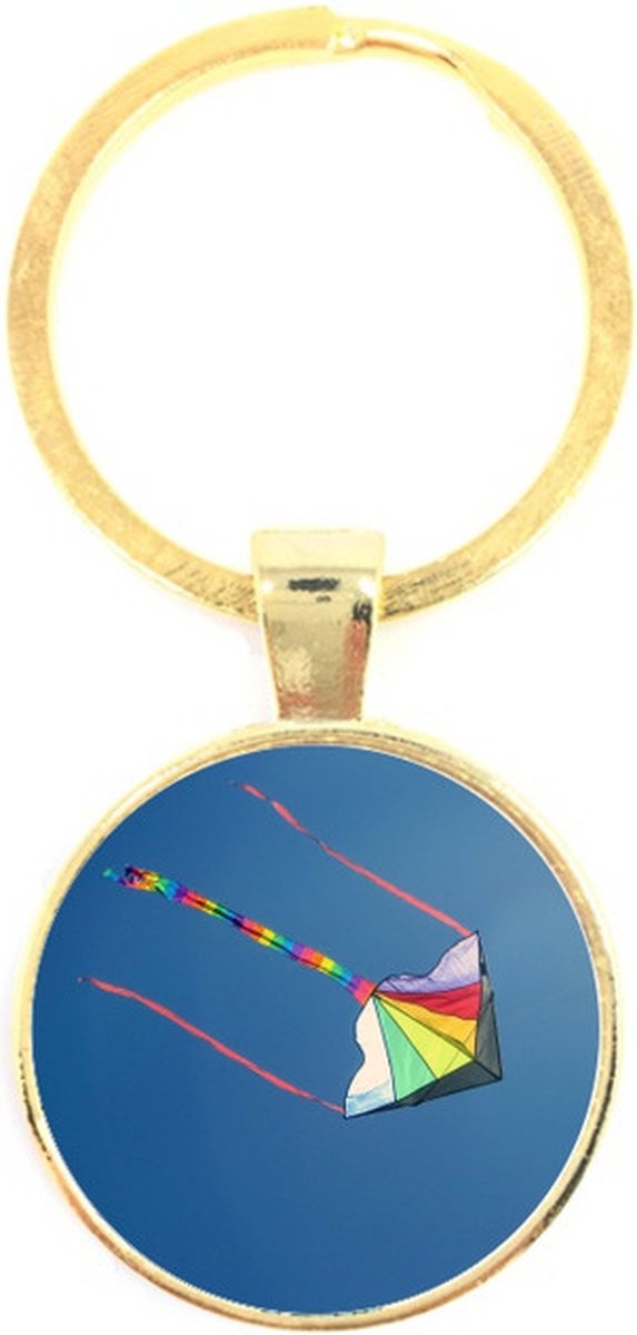 Sleutelhanger Glas - Vlieger
