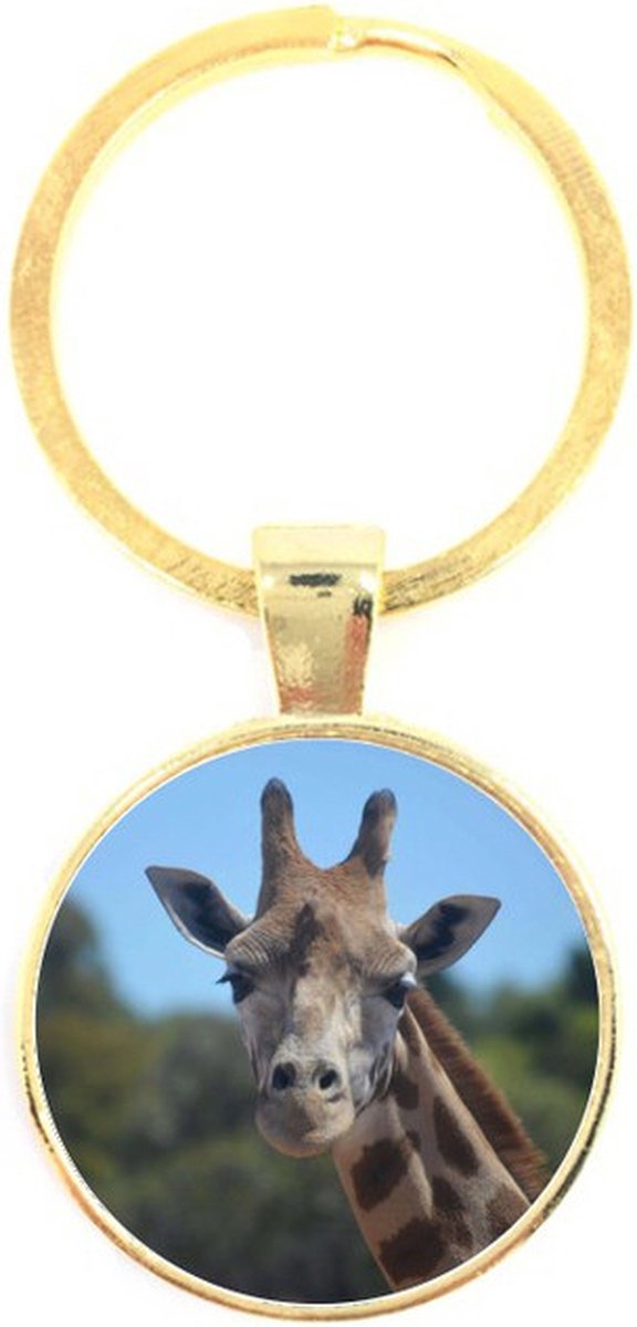 Sleutelhanger Glas - Giraffe