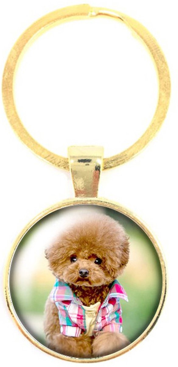 Sleutelhanger Glas - Hond