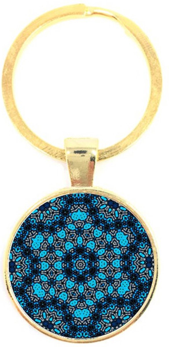 Sleutelhanger Glas - Mandala