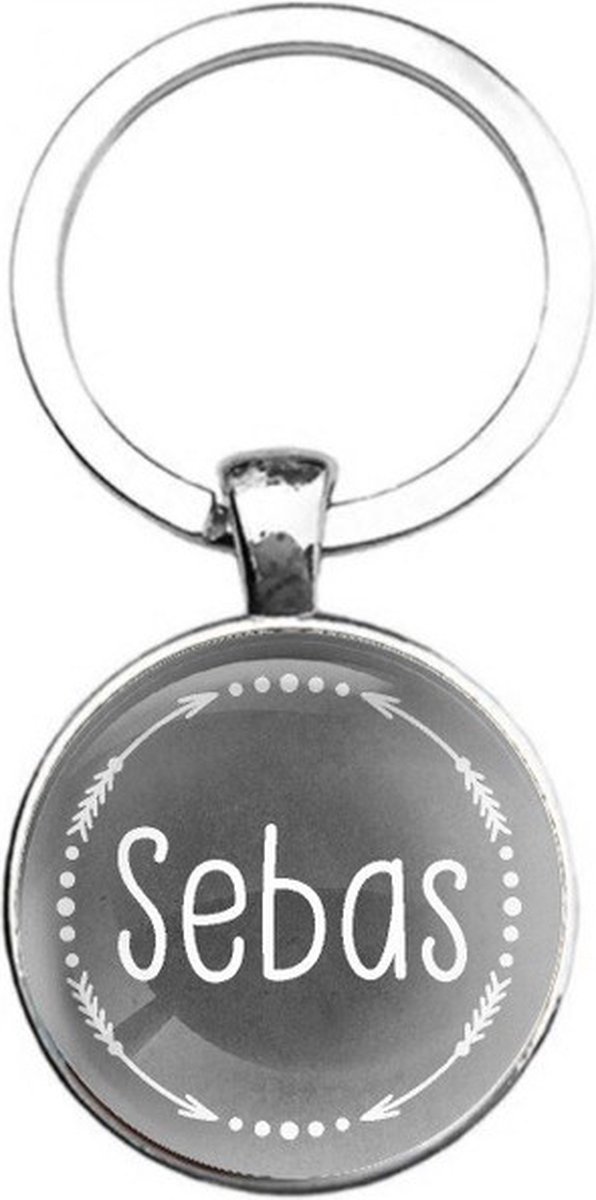 Sleutelhanger Glas - Sebas