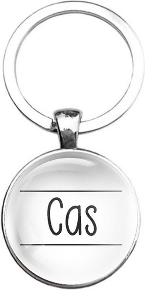 Sleutelhanger Glas - Cas