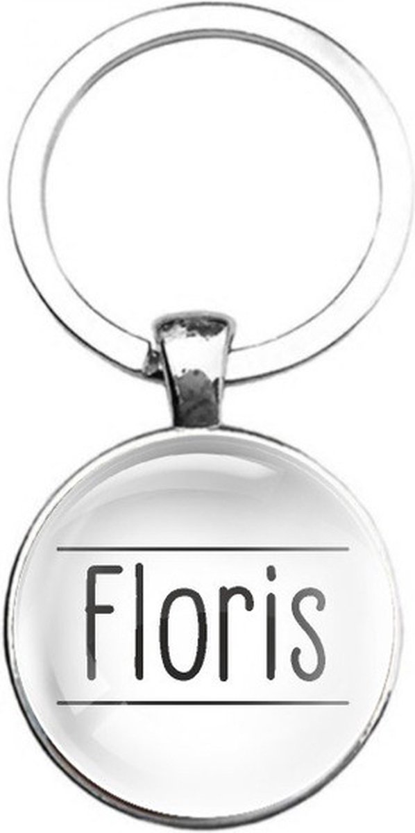 Sleutelhanger Glas - Floris