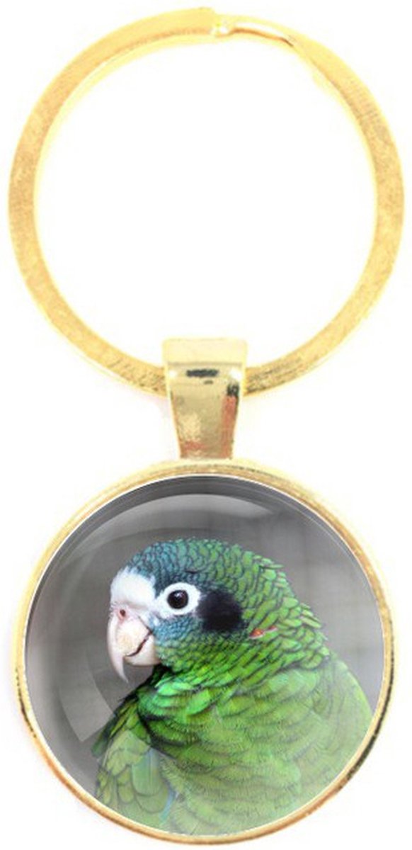 Sleutelhanger Glas - Vogel