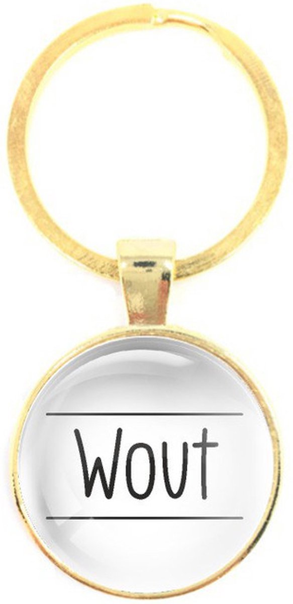 Sleutelhanger Glas - Wout