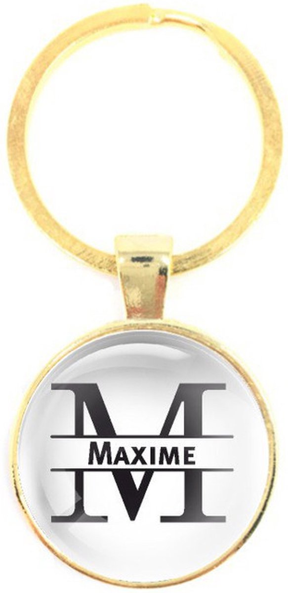 Sleutelhanger Glas - Maxime