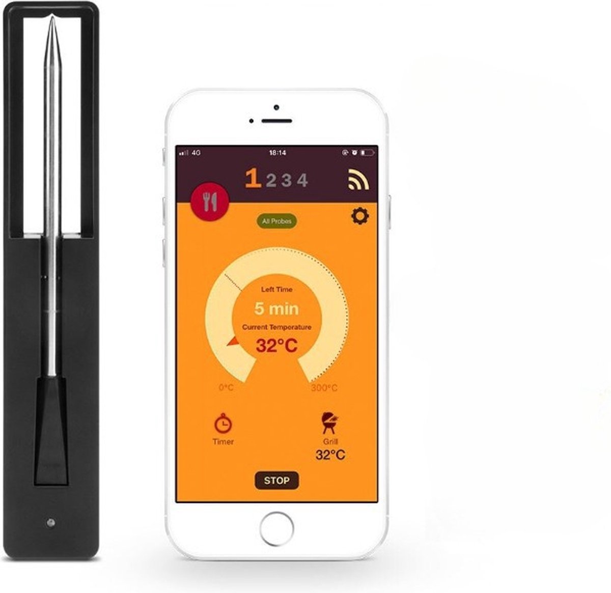 Vlees Thermometer bbq thermometer bbq thermometer draadloos
