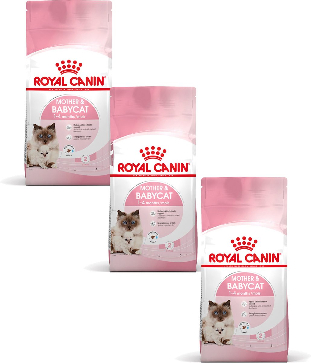 Royal Canin Royal Canin Mother & Babycat - Kitten-Kattenvoer - 3 x 2 kg