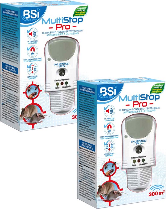 BSI Multistop Pro - Ultrasonic Pest Repellent - 1 piece