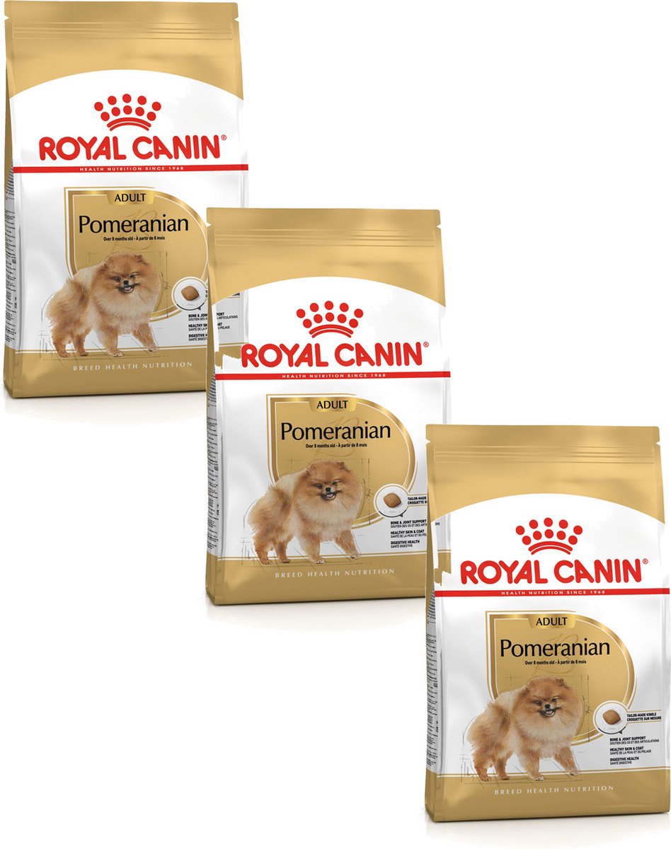 Royal Canin Pomeriaan Adult – Hondenvoer – 3 x 1.5 kg