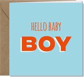 Tallies Cards - Baby Boy - Happy Colors wenskaarten