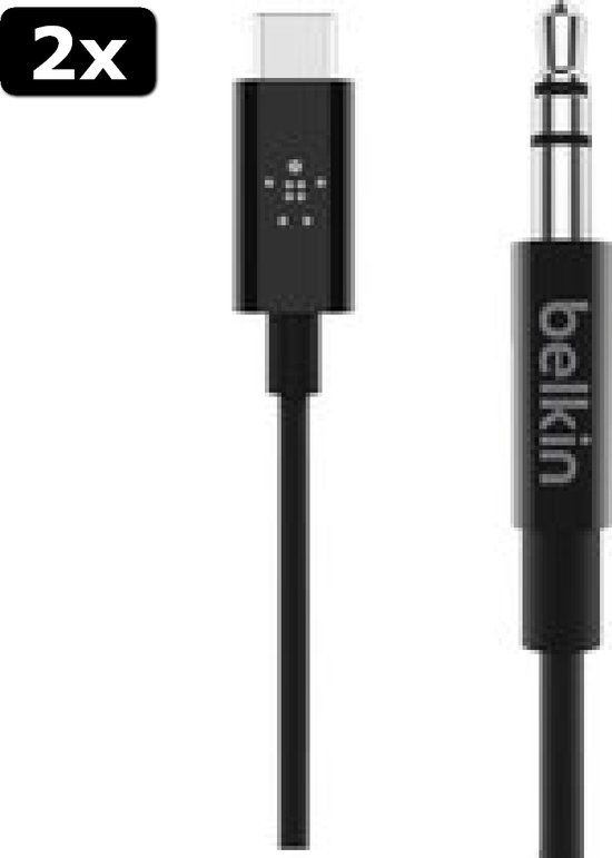 2x USBC to 3.5 mm Audio Cable