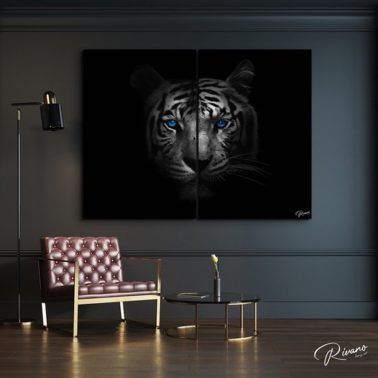 Fotobehang - Vlies Behang - Schilderij van een Oude Auto - 208 x 146 cm