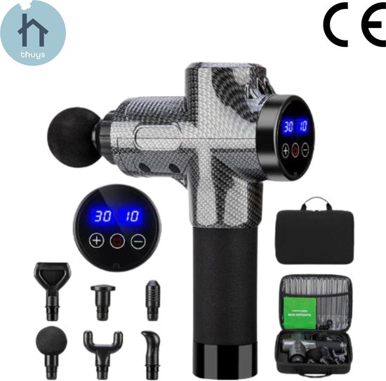 Thuys Massage Gun PRO Elektrische Massage Gun 30 Verschillende