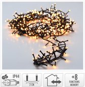 Oneiro’s luxe Cluster 1800 LED's - 36 meter - warm wit - 8 functies + geheugen - kerst – clusterverlichting- feestdagen - winter - verlichting - binnen - buiten – sfeer
