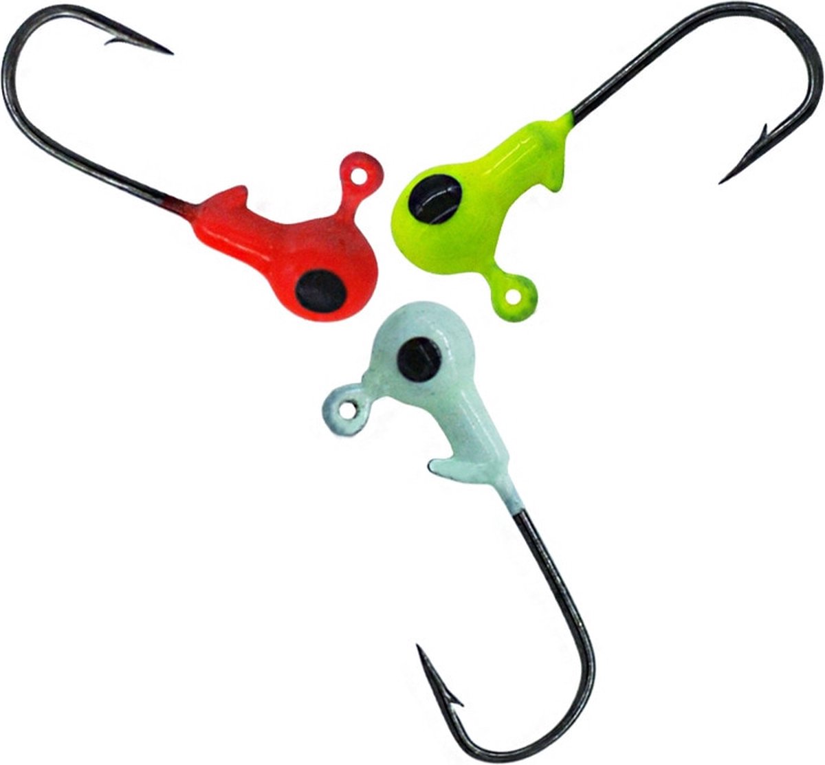 jighead - jigkop - 10 stuks -1.2 gram - lood - lood kop voor roofvissen