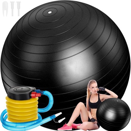 Gymball - Anti Burst - Including Pump - Petrol - Tunturi New Fitness B.V.