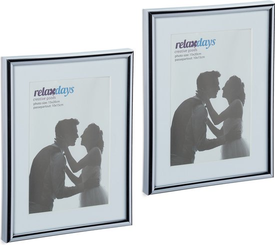 HIMEETIME® 4x Picture Frame DIN A3 30x42 cm, Made of Solid Oak Wood, Natural Oak Frame, Picture with Mount Display A4(21x30 cm), for Wall Decoration