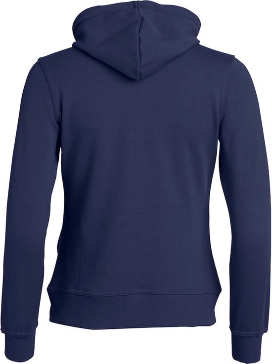 Sweat à capuche Clique Basic full zip ds Dark Navy taille XS