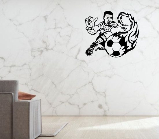 Stickers Trompe l'oeil gat in de muur