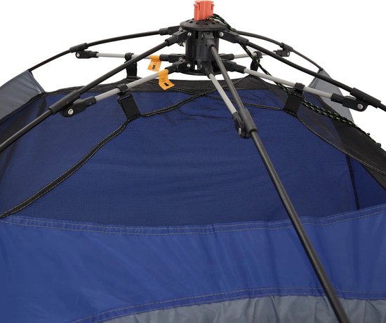 Where Tomorrow - Pop Up tent - werptent 3 personen - 210 x 190 x 110 cm - Verkrijgbaar in verschillende kleuren - Blauw van Merkloos — afbeelding 4