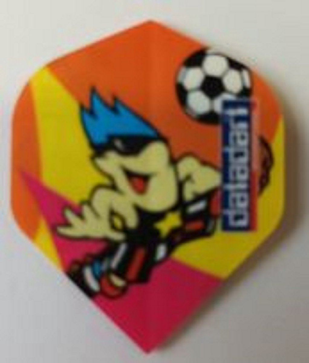 Datadart cartoon Dart Flights - 10 sets (30 stuks) - 75 micron dik
