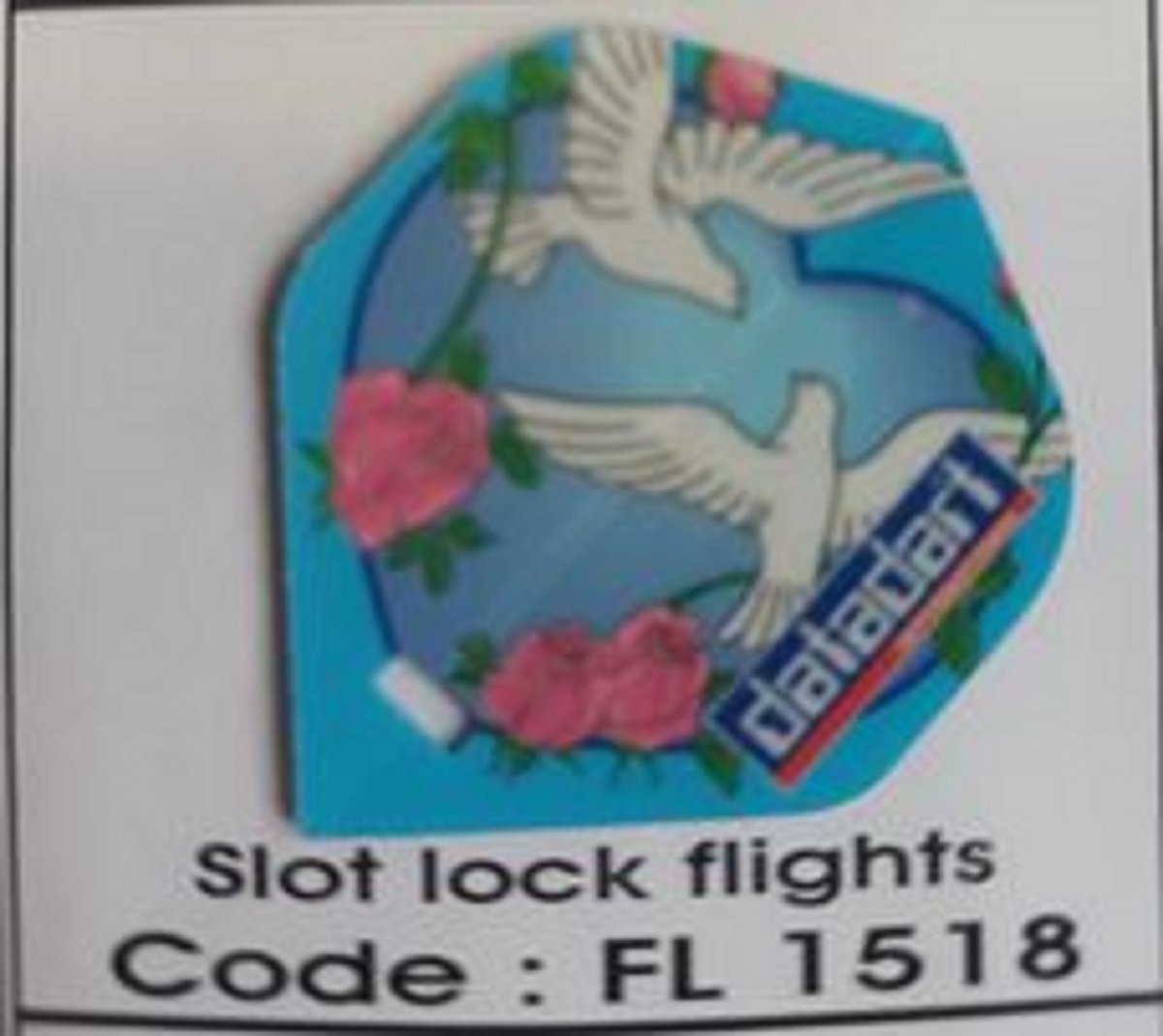 Dart Flights - 10 sets (30 stuks) - 75 micron - Slot Lock Flights