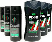 Axe Africa Pack - 3x Douchegel 250ml - 3x Deodorant 150ml