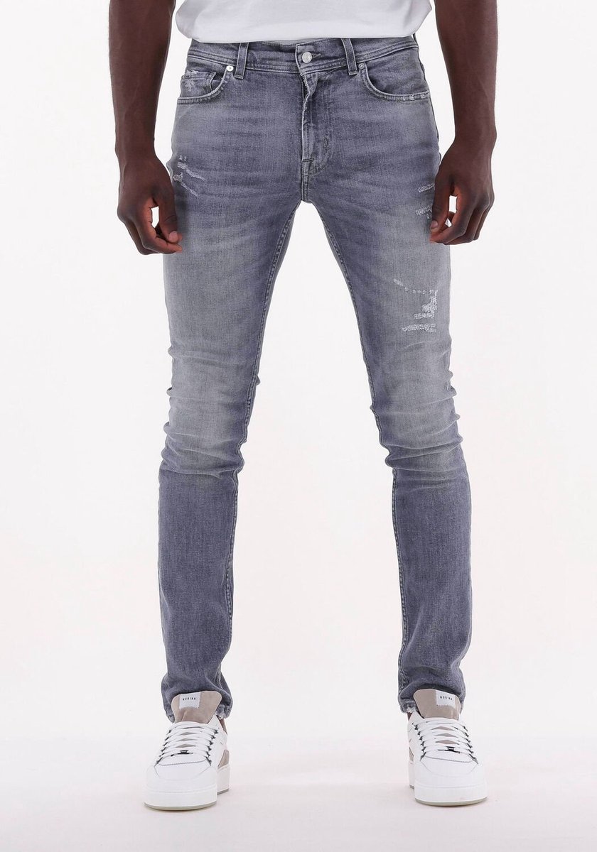 7 for all Mankind Paxtyn Selected Grey Jeans Heren - Broek - Grijs - Maat 34