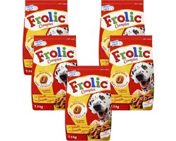 5x Frolic Compleet - Gevogelte - Hondenvoer - 1.5kg