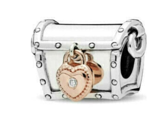 Authentischer 925 Sterling Silber Crystal Letter Für Anhängercharm, Kompatibel M