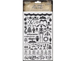 Idea-ology Tim Holtz Halloween Remnant Rubs (2 sheets) (TH94268)